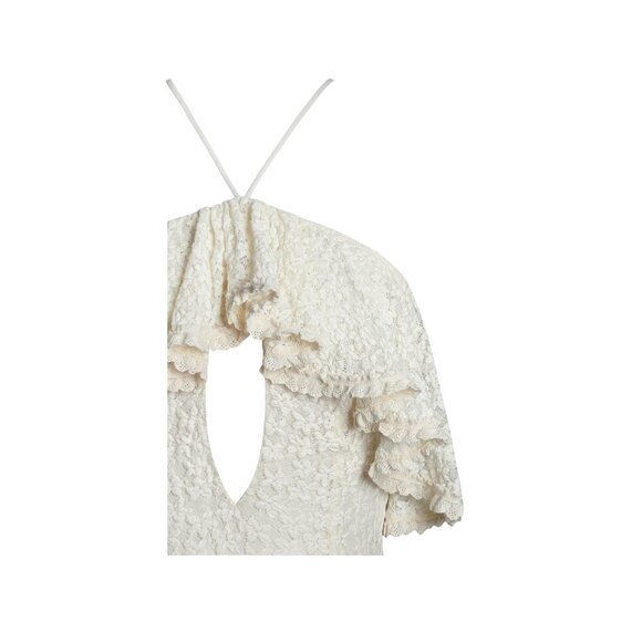 Idra Lace  Halter Crochet Midi Dress - Picture 16 of 16